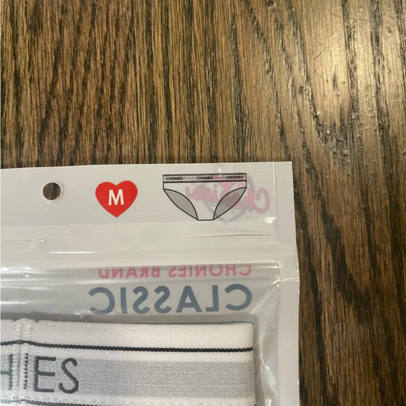 Chonies Brand Down in the DMs black undies size medium NWT - Picture 3 of 4